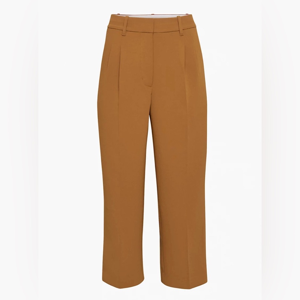 NWT Aritzia Wilfred EFFORTLESS CROPPED PANT Size 4